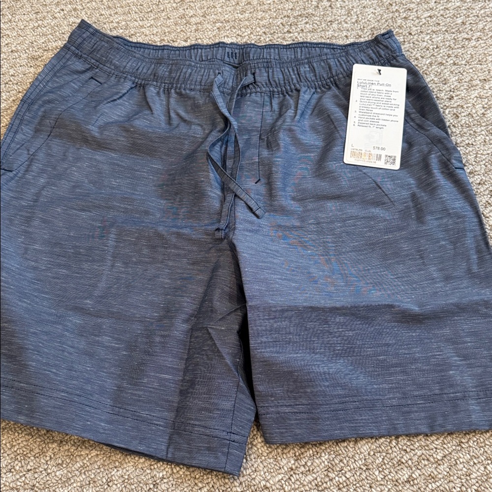 lululemon athletica Blue Athletic Shorts